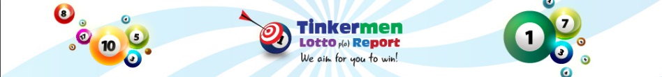 Tinkermen Lotto Report